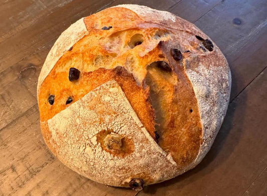 Sourdough with Olives and Rosemary